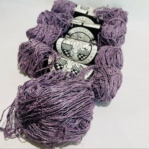 SILK CITY AVANTI purple embroidery yarn thread 5